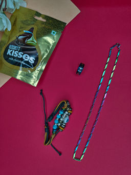 NVR - Men's Valentine Special Stainless Steel Combo Set with Chocolate