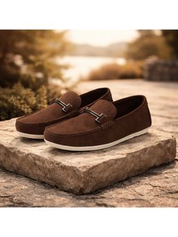 Ruosh - Macau Men Dark Brown Drivers Loafers