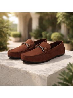 Ruosh - Macau Men Dark Brown Drivers Loafers