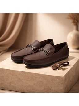 Ruosh - Macau Men Maroon Drivers Loafers
