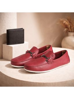 Ruosh - Macau Men Red Drivers Loafers
