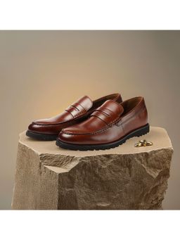 Ruosh - Otes Men Brown Penny Loafers