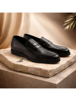 Ruosh - Otes Men Black Penny Loafers