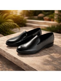 Ruosh - Zeco Men Black Occasion Slip-on Loafers