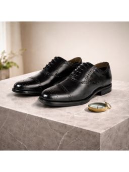 Florsheim - Midtown Men Black Formal Brogues
