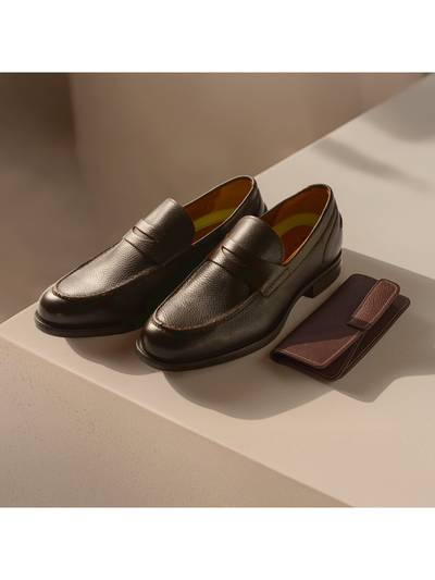 Midtown Men Dark Brown Slip-on Loafers