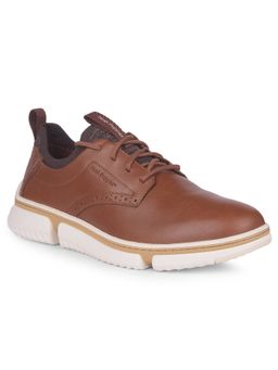 Hush Puppies - Men Brown Casual Sneakers