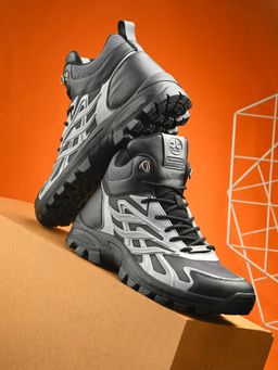 Off Limits - Men Grey RAFTAR Trekking Shoes