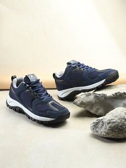 Off Limits - Men Navy Blue FORGE Trekking Shoes