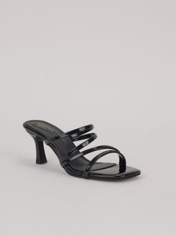 SCENTRA - Womens Black Kitten Heels