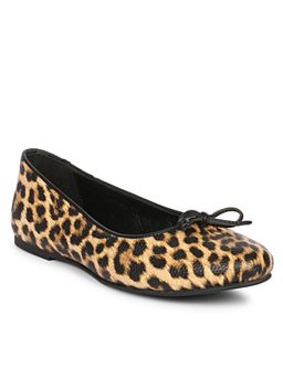 Saint G - x Viviblu Brown Woven Leather Ballerina for Women