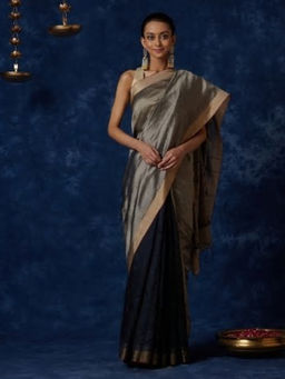 Fabindia - Silk Woven Jamdani Sari