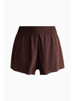 H&M - Women Brown Double-Layered Sports Shorts