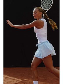 H&M - Women Blue Tennis Skirt