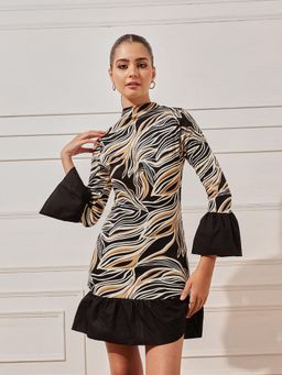 STREET 9 - Black Fitted Dress