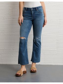 American Eagle - Next Level High-Waisted Kick Bootcut Crop Jeans