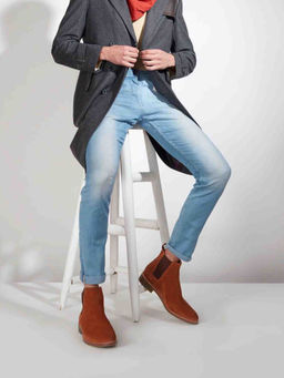 Saint G - Tan Leather Chelsea Boots