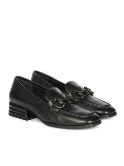 Saint G - Black Distressed Leather Handcrafted Shoes