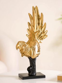 Nestasia - Elegant Macaw Showpiece Gold