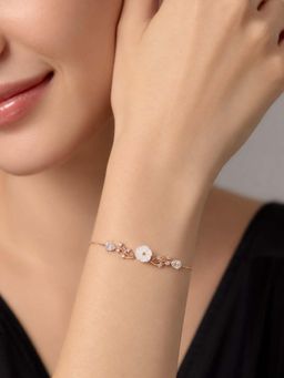 Miss Highness - 925 Sterling Silver Charm Daily Wear Bracelet for Women (Adjustable)
