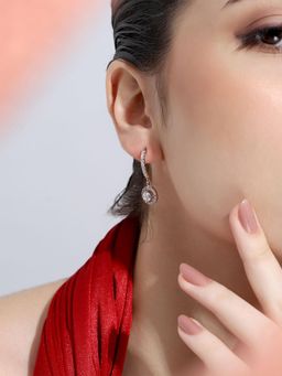 Miss Highness - 925 Sterling Silver Drop Earrings for Women (Adjustable)