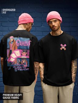 The Souled Store - Black Printed T-Shirt