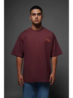 Y'ALL - Wine Printed T-Shirt
