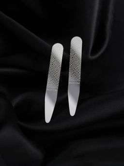 PELUCHE - Collar Craft Silver Metal Collar Stays