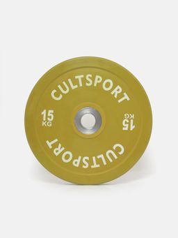CULT - 15Kg Colour Bumper Plate With Rubber Coating