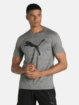 Puma - Train Fav Heather Cat Men Gray T-shirt