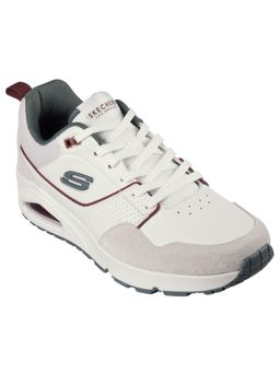 SKECHERS - Men Uno - Retro One White Green Casual Sneakers