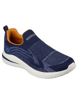 SKECHERS - Men Delson 3 Navy Blue Casual Sneakers