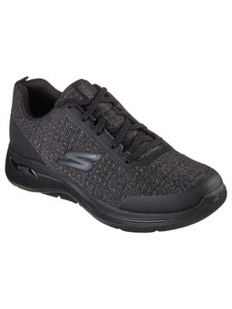 SKECHERS - Men Go Walk Arch Fit - Orion Black Walking Shoes