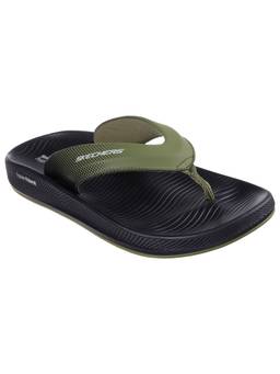 SKECHERS - Men Hyper Slide - Simplex 2 Olive Black Flipflops
