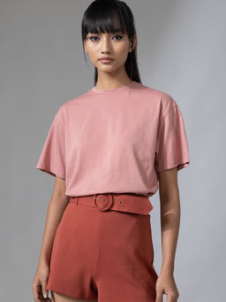 Twenty Dresses by Nykaa Fashion - Soapnut Loosen Up In Basic T-Shirt