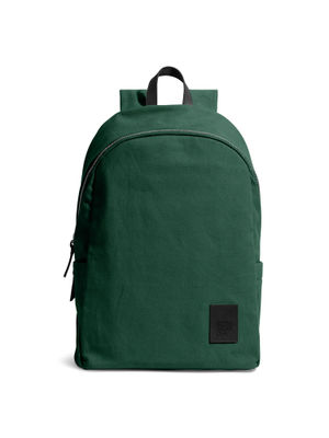 Forest Green Diamond Pattern Backpack