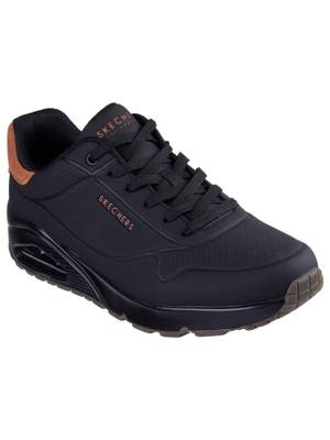 Buy SKECHERS Men Uno - Suited On Air Black Casual Sneakers