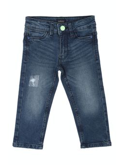 Allen Solly Junior - Boys Navy Skinny Fit Jeans