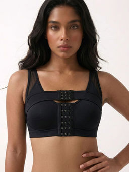 Chelvet - Posture Correcting Full Coverage Bra Black