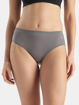Jockey - Jw02 Women Tencel Lyocell Elastane Stretch High Waist Hipster-Quiet Shade
