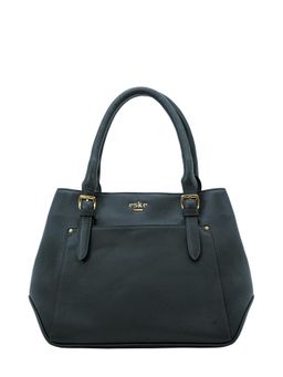 Eske - Estrella Leather Handbag, Night Blue Cosmos