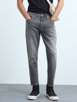 Flying Machine - Men M Ankle Relaxed Ankle Fit Whiskered Jeans