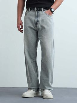 Flying Machine - Men Cobain Loose Fit Stone Washed Jeans