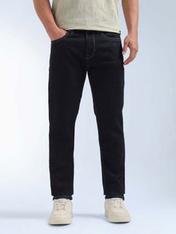 Flying Machine - Men Slash Slim Fit Straight Rinsed Jeans