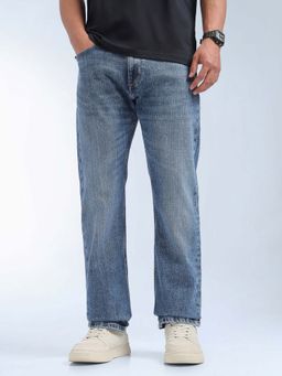 Flying Machine - Men Whiskered Straight Fit Jeans