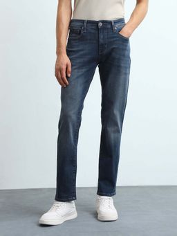 Flying Machine - Men Freddie Straight Fit Whiskered Jeans