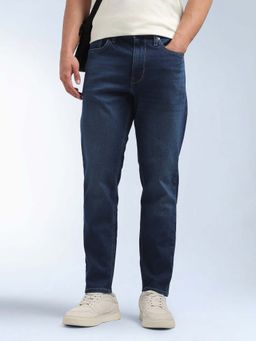 Flying Machine - Men Whiskered Mankle Relaxed Fit Jeans