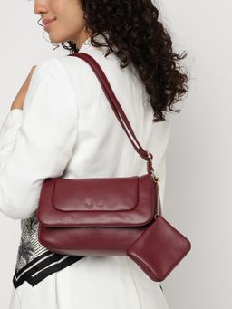 Fastrack - Poppy Cherry Sling Bag With Mini Pouch