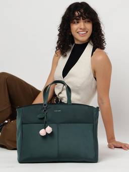 Fastrack - Floraflex Teal 15 Laptop Bag With Detachable Strap
