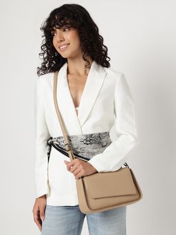 Fastrack - Poise Beige Shoulder Bag